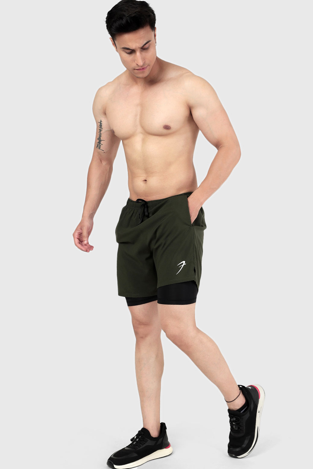 Fuaark 2in1 Compression Shorts